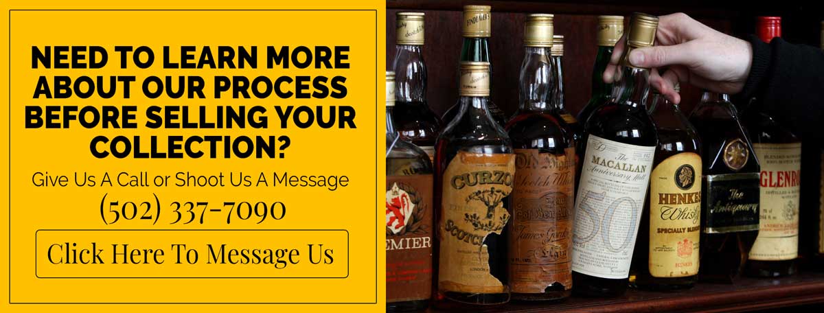 Whiskey Buyers u2013 We purchase vintage and collectible bourbon and 